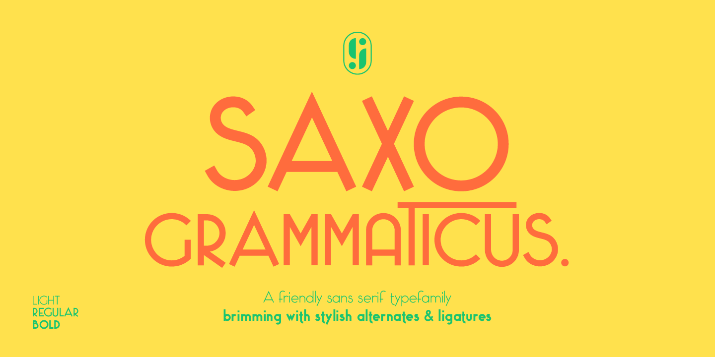 Saxo Grammaticus Font preview